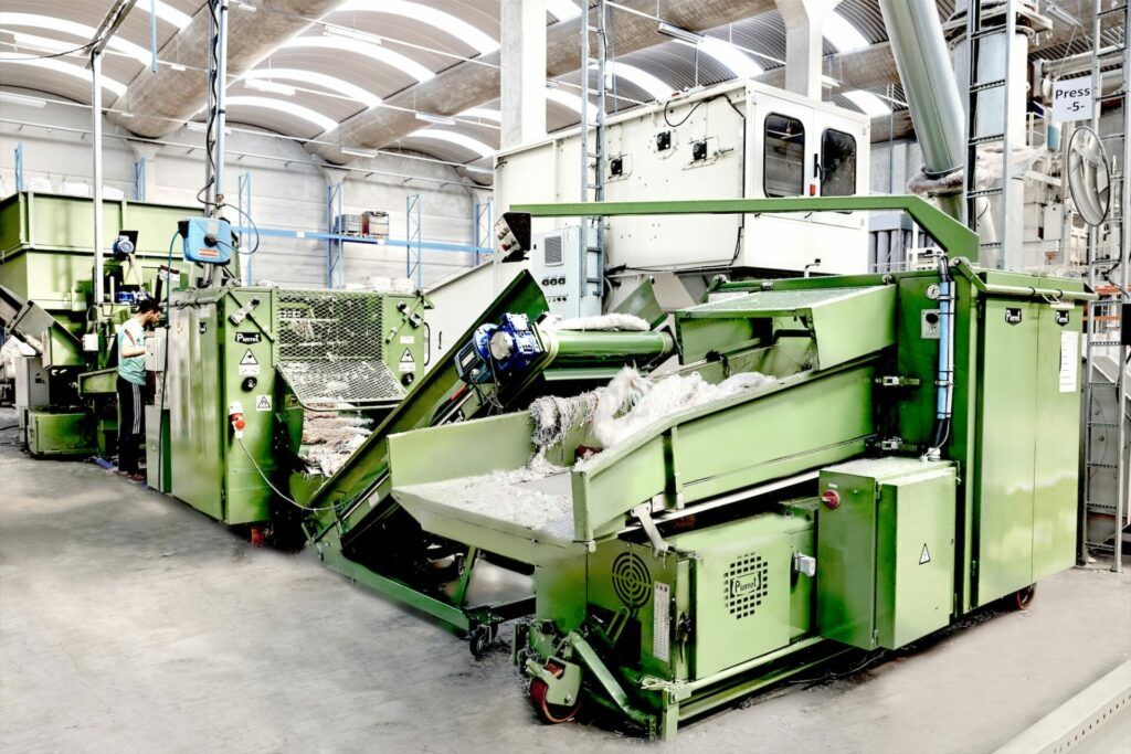 machine travail fibres belrey